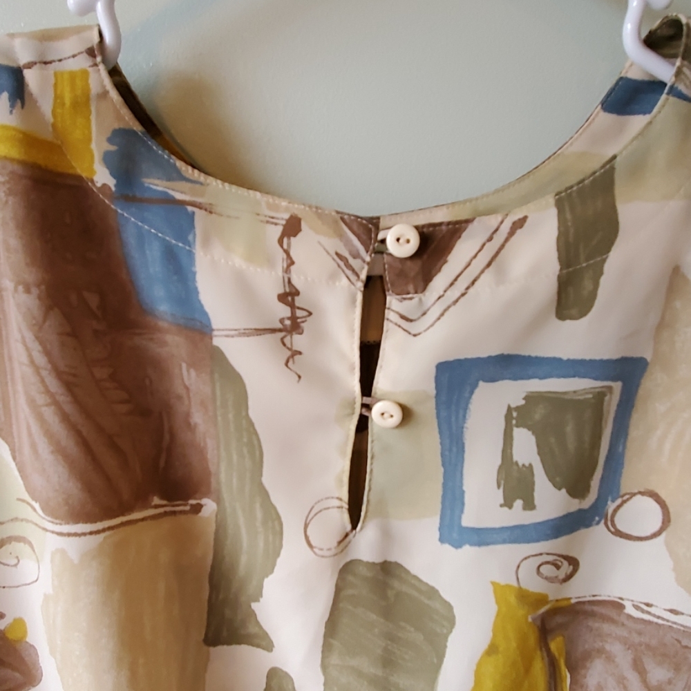 Retro Polyester Shirt - Picture 5 of 6